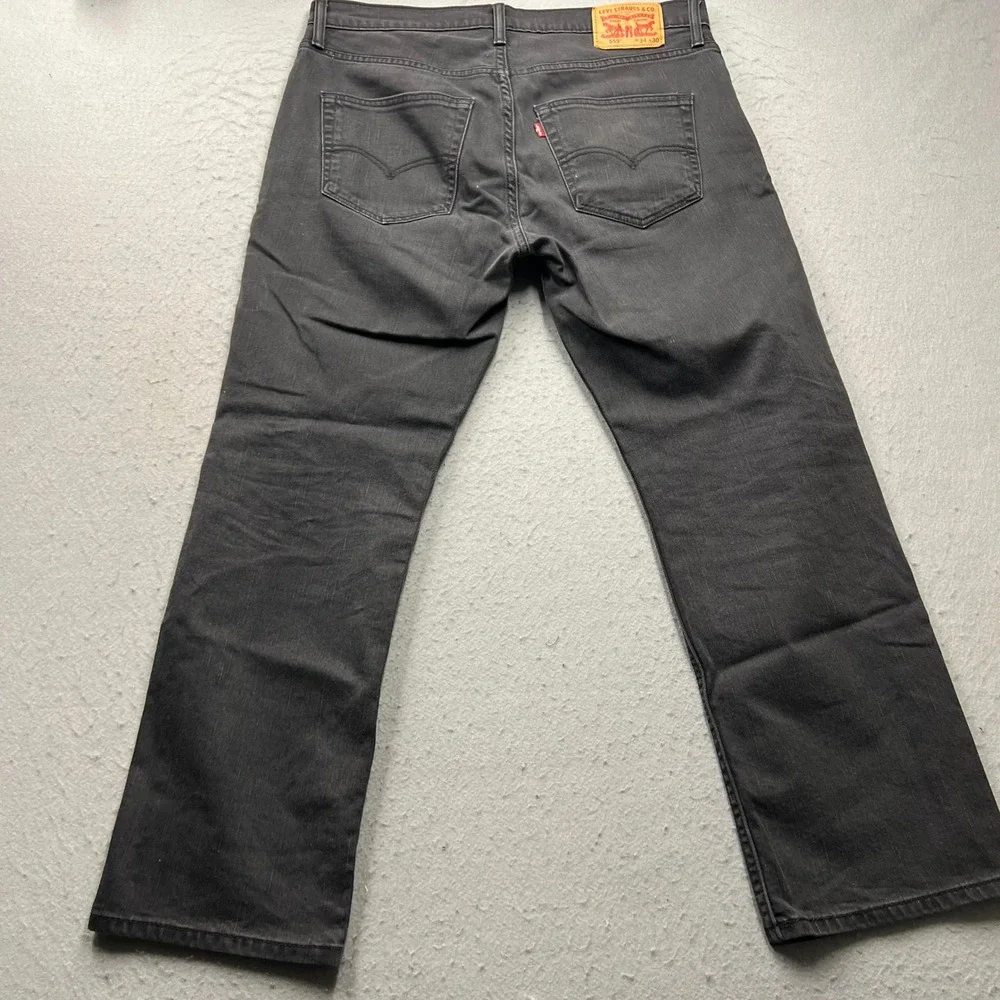 Levis 559 Relaxed Straight Jeans Mens W34 L30 Grey Denim Pants 00559-0239
